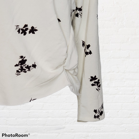 Workshop Republic Clothing Knot Hem Sweater Sz. M - Picture 2 of 7